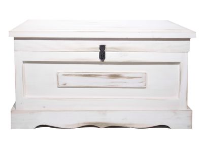 Mesa Kadar de Centro Baúl Blanco