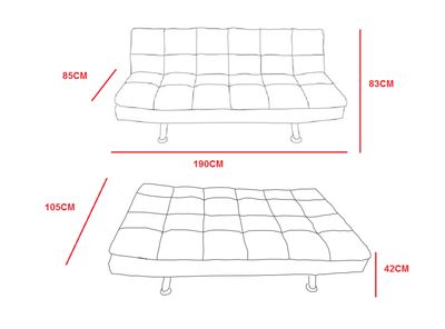 Imagen 2 del producto Futón Tela Milano