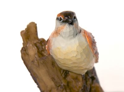 Imagen 2 del producto Pájaro Kadar De Poliresina, 15x10x19 cms