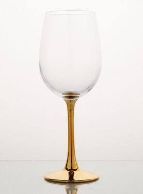 Imagen 2 del producto Set 4 Copas Champaña Pie Dorado 110 ml