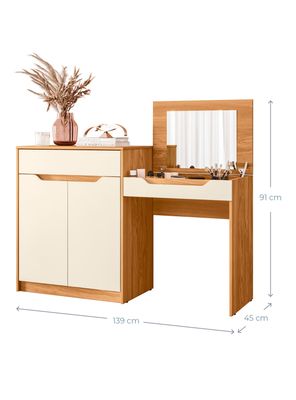 Imagen 2 del producto Tocador Trend Roble 2 Puertas 1 Cajón