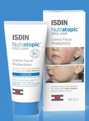 Imagen 2 del producto Crema ISDIN Facial Nutratopic Pro-AMP Piel Atópica 50 ml