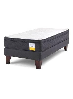 Cama Europea 1.5 Plazas Plus Base Normal