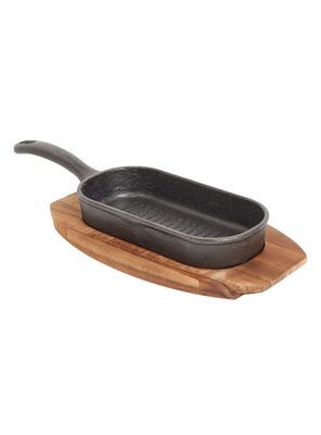 Imagen 2 del producto Grill Cast Iron Base Acacia 31x10 cm