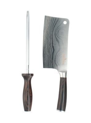 Set Cuchillo Chef + Afilador