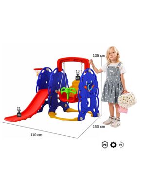 Imagen 2 del producto Resbalín Elefante Azul 4 Funciones