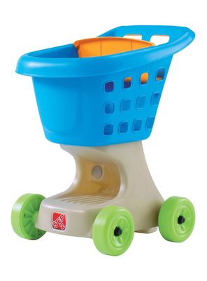 Step2 Carrito de Ayudante Supermercado Azul