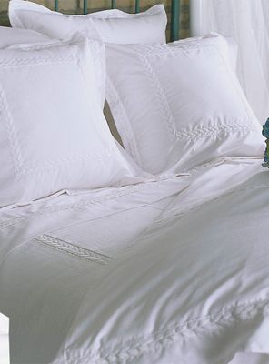 Sábanas 1.5 Plazas Espiga Blanco