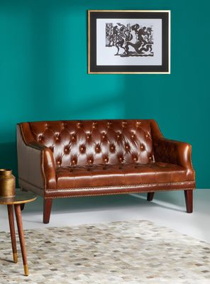 Sofá Capitone PU Wessex 2 Cuerpos