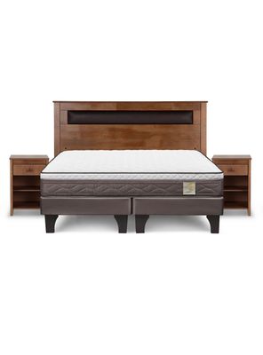 Imagen 2 del producto Cama Europea New Style 4 Plus King + Set Muebles Ferrara