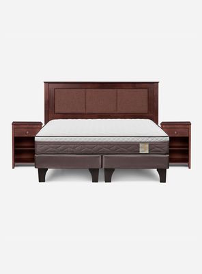 Imagen 2 del producto Cama Europea New Style 4 Plus King + Set Muebles Rachel