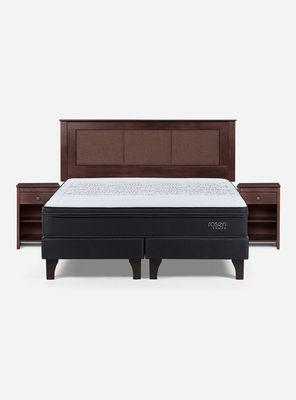 Imagen 2 del producto Cama Europea Tempo King + Set Muebles Rachel