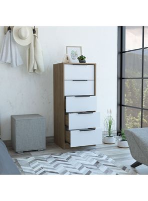 Imagen 2 del producto Cómoda Kaia 5 Cajones Beige