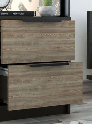 Imagen 2 del producto Velador Kaia 2 Cajones Café