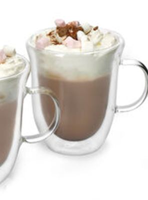 Imagen 2 del producto Set 2 Tazas Chocolate Doble Pared