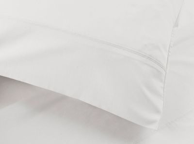 Imagen 2 del producto Sábanas Nina Herrera 1.5 Plaza 220 Hilos Lisas Blanca