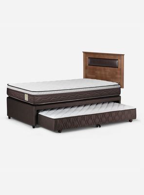 Diván New Style 4 Plus 1.5 Plazas + Respaldo Ferrara