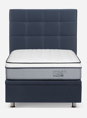 Boxet Indie 1 Plaza + Respaldo Issey Azul