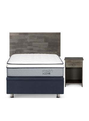 Boxet Indie 1.5 Plazas + Set de Muebles Tabor