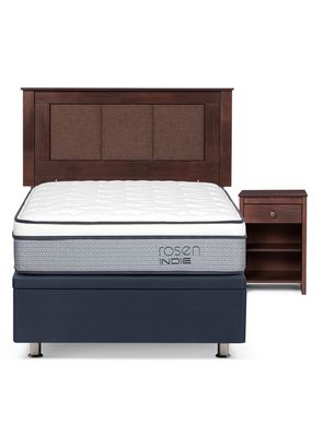 Boxet Indie 1.5 Plazas + Set Muebles Rachel