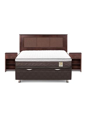 Boxet New Style 4 Plus 2 Plazas + Respaldo Veladores Rachel