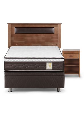 Boxet New Style 4 Plus 1 Plaza + Respaldo + Velador