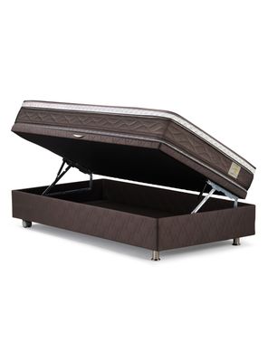 Imagen 2 del producto Boxet New Style 4 Plus 1 Plaza Respaldo Tabor Café