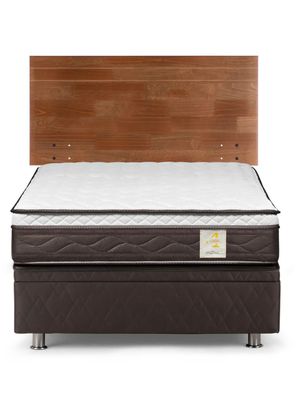 Imagen 1 del producto Boxet New Style 4 Plus 1 Plaza Respaldo Tabor Café