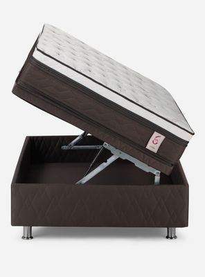 Imagen 2 del producto Boxet New Style 6 1 Plaza + Velador + Respaldo