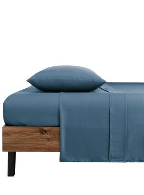 Sábanas 2 Plazas Microfibra Unicolor