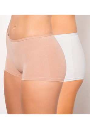 Pack Palmers 2 Pantaleta Tipo Short Algodón