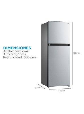 Imagen 2 del producto Refrigerador Top Mount No Frost 266 Litros MDRT385MTE50