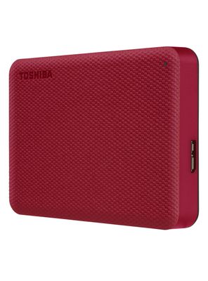 Imagen 2 del producto Disco Duro Portátil 4TB Toshiba Canvio Advance V10 Rojo