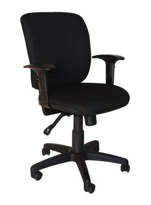 Silla Oficina Sicronica Tela Basflex