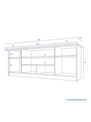 Imagen 2 del producto Rack TV 65"" Clásico