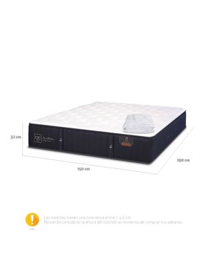 Imagen 2 del producto Colchón Premium 2 Plazas + Cubrecolchón