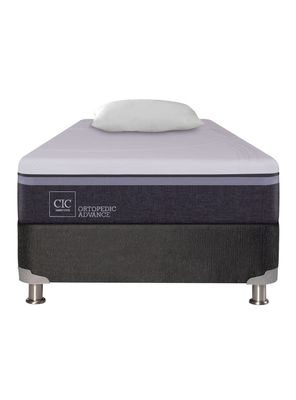 Imagen 2 del producto Box Spring Ortopedic Advance B5 1.5 Plazas + Almohada