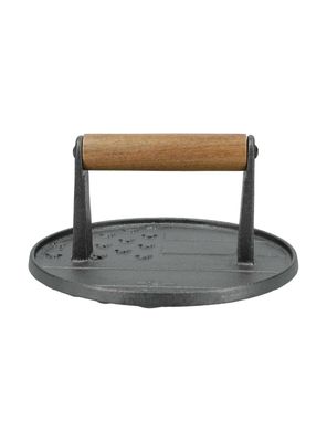 Prensa Cast Iron Redonda 17.5x9 cm