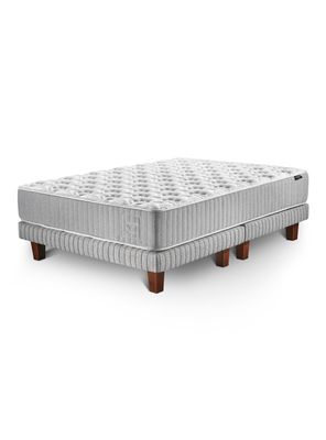 Cama Europea Hybrid Cotton 2 Plazas Base Dividida