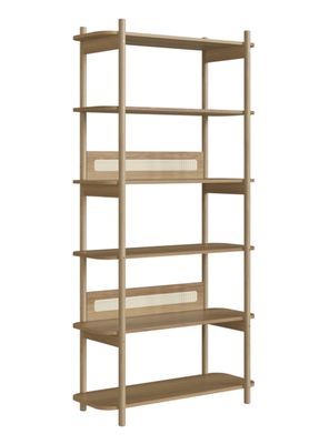 Estante Librero 6 Repisas Oslo