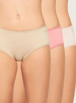 Pack 3 Diseño Pantaleta Algodón Orgánico