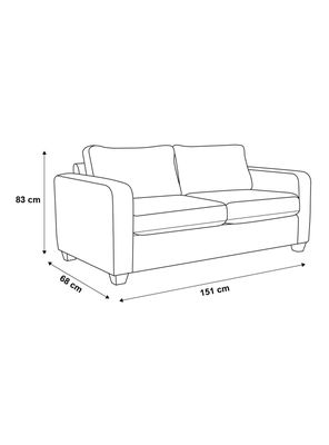 Imagen 2 del producto Sofá Lucy 2 Cuerpos Lino Sidelli