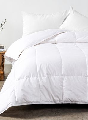 Plumón de Plumas 2 Plazas 15% Goose Down