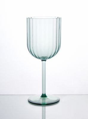 Imagen 2 del producto Set 4 Copas Verde Acrílico 390 ml