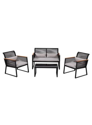 Imagen 2 del producto Juego de Terraza Caño Colón 2 Cuerpos + Sillones + Mesa