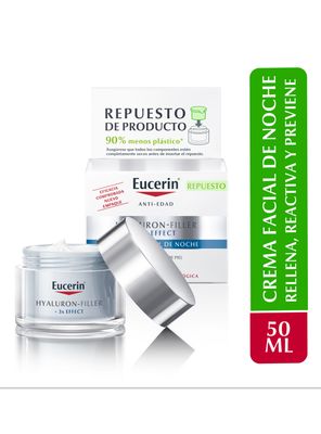 Imagen 2 del producto Eucerin Refill Hyaluron-Filler 3X EFFECT Crema de Noche 50ml