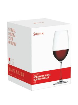 Imagen 2 del producto Set 4 Copas Cristal Salute Bordeaux