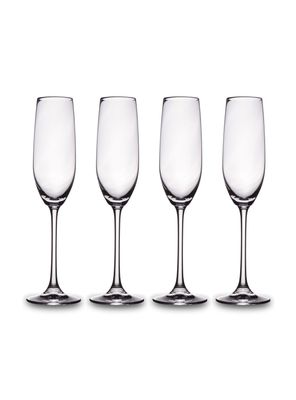 Set 4 Copas Cristal Champagne Salute Cristal