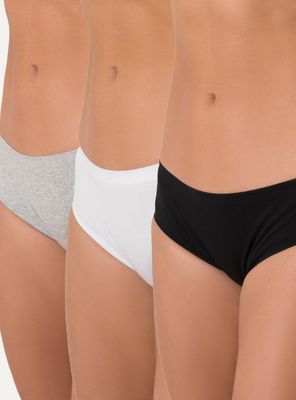 Tripack Pantaleta Color Básico Seamless