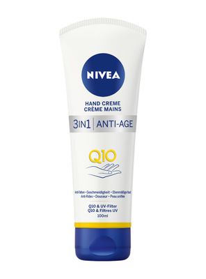 Crema Nivea de Manos Cuidado Antiedad Q10 100 ml